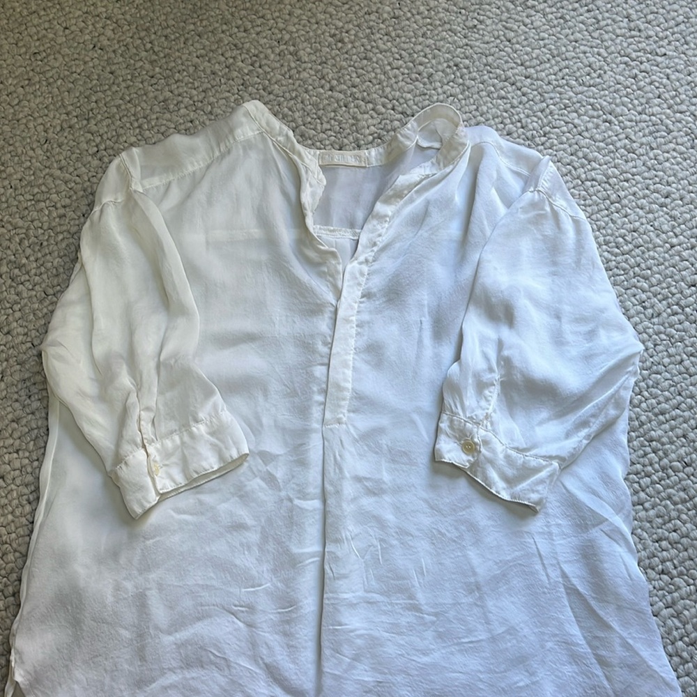 CP shades silk top